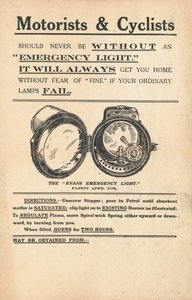 Automobilistes et Cyclistes, Lumière d