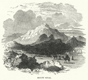 Mont Sinaï (gravure) - English School