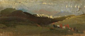 Paysage de montagne - English School