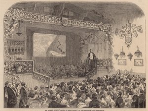 Conférence de M. Albert Smith sur l