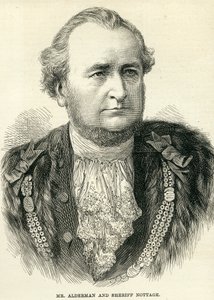 M. Alderman et Sheriff Nottage de The Illustrated London News, 10 novembre 1877