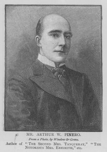 M. Arthur W. Pinero (gravure) - English School