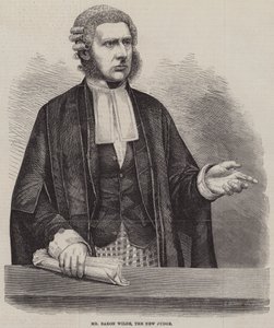 M. Baron Wilde, le nouveau juge - English School