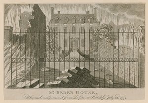 Maison de M. Bere, miraculeusement sauvée de l