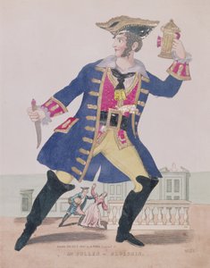 M. Cullen dans le rôle de Blueskin (Barbe-Bleue), pub. 1810 - English School