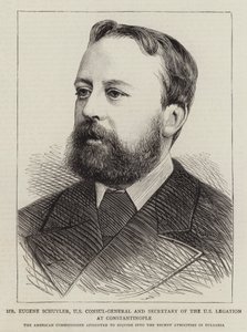 M. Eugene Schuyler, consul général des États-Unis et secrétaire de la légation américaine à Constantinople - English School