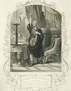 M. George Bennett en Apemantus, Acte I Scène 2, dans Timon d