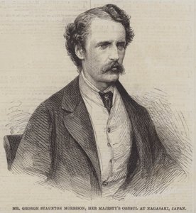 M. George Staunton Morrison, consul de Sa Majesté à Nagasaki, Japon - English School