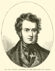 M. George Wilson, président de la Ligue anti-corn law - English School