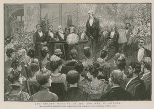 M. Gladstone recevant l