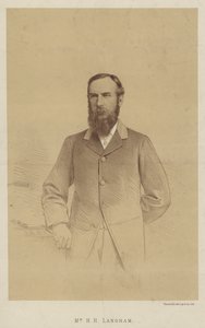 M. H H Langham (lithographie) - English School