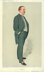 M. Herbert Hayes Twining, Herbs, 17 février 1910, caricature de Vanity Fair - English School