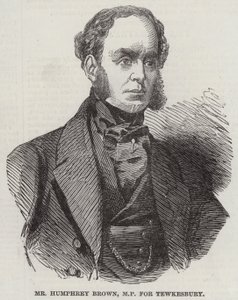 M. Humphrey Brown, député de Tewkesbury (gravure) - English School