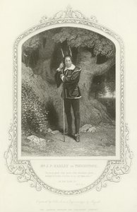 M. J P Hartley en Touchstone, Comme il vous plaira, Acte V, scène i