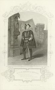 M. J W Wallack comme Gloster, Richard III, Acte I, scène I - English School