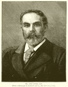 M. John Burns, M.P - English School