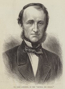 M. John Lemoinne, du "Journal des Débats" (gravure) - English School