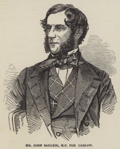 M. John Sadleir, député de Carlow - English School