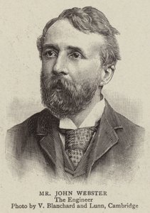 M John Webster (gravure) - English School