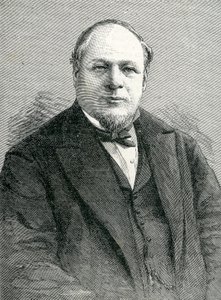 M. John Young, maire de Sydney, illustration de The Graphic 8 mai 1886 - English School