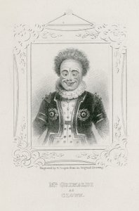 M. Joseph Grimaldi en Clown - English School