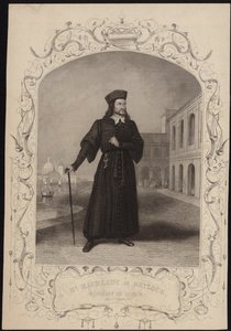 M. Macready en Shylock