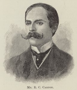 M. R C Carton (gravure) - English School