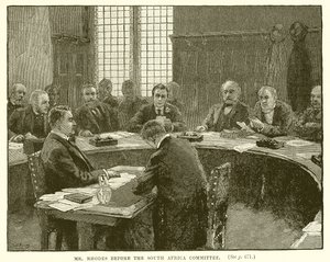 M. Rhodes devant le Comité d
