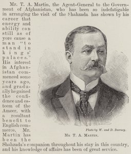 M. T A Martin (gravure)