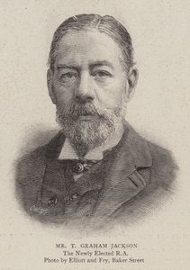 M. T. Graham Jackson (gravure) - English School