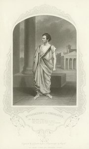 M. Vandenhoff comme Coriolan, Coriolan, Acte II, scène III