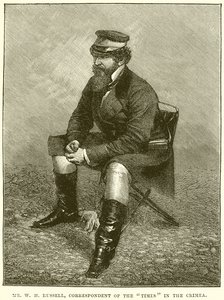 M. W. H. Russell, correspondant du Times en Crimée - English School