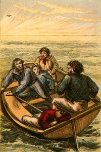 M. Webster défendant le garçon - English School