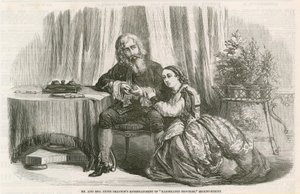 M. et Mme Henri Drayton divertissement de Proverbes Illustrés, Regent Street, Londres - English School