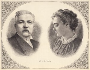 Mr et Mrs Stanley (gravure) - English School