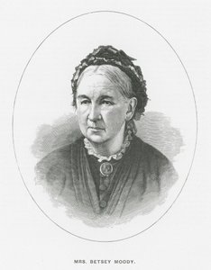 Mme Betsey Moody (lithographie) - English School