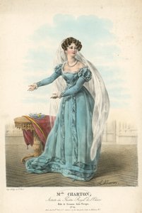 Mme Charton, artiste du Théâtre Royal de l