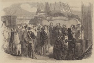 Départ de Mme Chisholm pour l