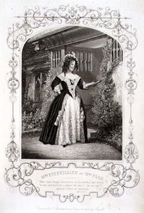Mme Fitzwilliam en Mme Page, Acte II Scène 1, dans 
