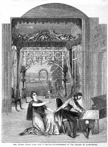 Divertissement de Mme German Reeds (anciennement Miss P Horton), à la Galerie d