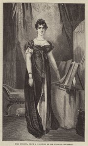 Mme Siddons, d