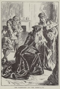 Mme Wadsworth et le prêtre - English School