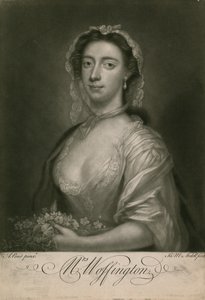Mme Woffington, actrice - English School