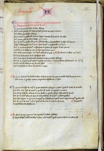 Ms.25511 fol.36r Inventaire de Dean Lyseux, Cathédrale Saint-Paul, 1440 - English School