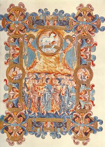 Ms 274 (Y-6) fol.158 La multitude adorant l