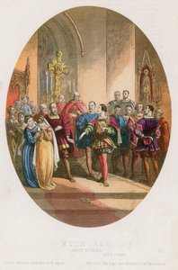 Beaucoup de bruit pour rien, Acte IV scène i - English School