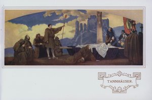 Murales dans le restaurant Peter Robinson : Tannhäuser