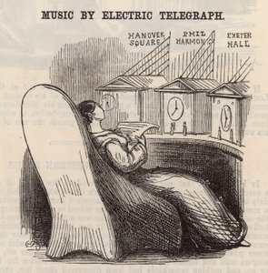 Musique par télégraphe électrique
