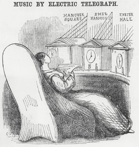 Musique par télégraphe électrique