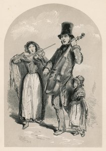 Musique dans la rue, 1849 - English School